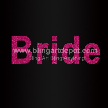 Funch Bride Hotfix Heat Transfers Glitter Vinyl Funch Bride Hotfix Heat Transfers Glitter Vinyl